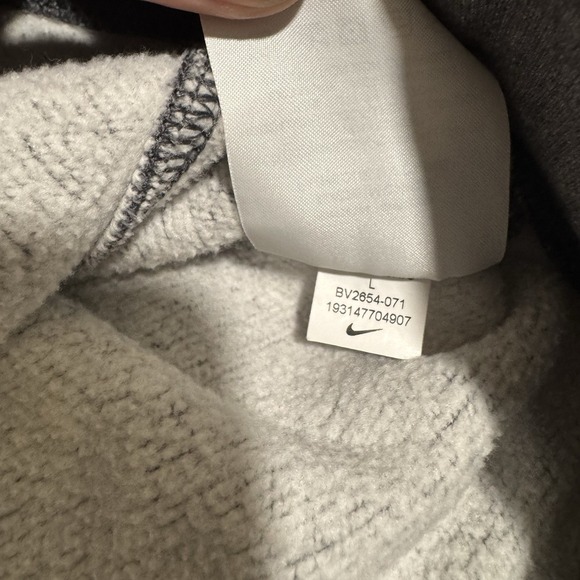 Nike Stanford University Cardinals 6th Man Hoodie Gray Basketball Size Large - Picture 9 of 11